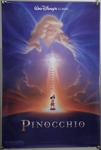 WALT DISNEY'S PINOCCHIO DS ROLLED ORIGINAL ONE SHEET MOVIE POSTER RR92 (1940) - Picture 1 of 1