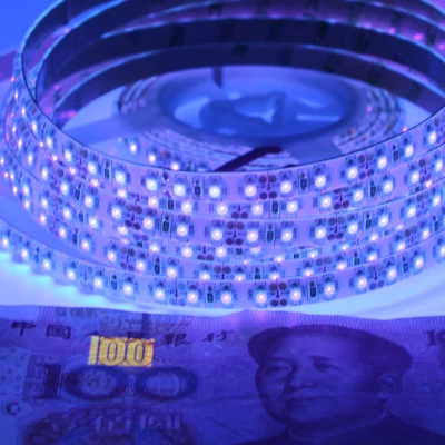 UV Ultraviolet LED Strip Light 3528 SMD 120led/m Waterproof Boat Car  Blacklight - Image 1 of 4