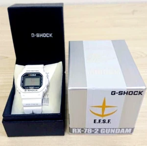 Reloj Casio G-SHOCK DW-5600VT RX-78-2 GUNDAM Modelo 30 Aniversario Japón Sin Usar - Imagen 1 de 16