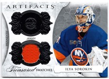 2023-24 Upper Deck Artifacts Treasured Swatches Jersey ILYA SOROKIN #TS-IS UD