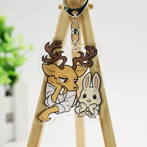 Beastars Cute Key Chain Legoshi Haru Anime Keychain Pendants Key Buckle Rings - Bild 1 von 1
