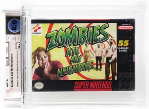 Zombies Ate My Neighbors WATA Graded Super Nintendo SNES Like VGA CGC NEW - Picture 1 of 6