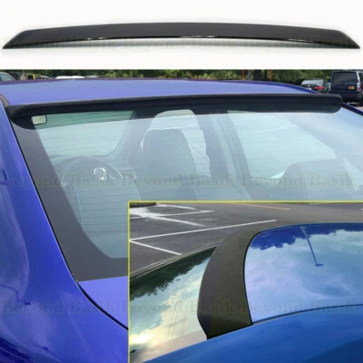 Para Toyota Camry 2015 2016 2017 estilo de fábrica techo alerón ala labial negro brillante Foto 1 de 2