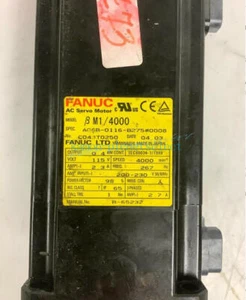 Servomotore FANUC A06B-0116-B275#0008 Testato - Foto 1 di 5
