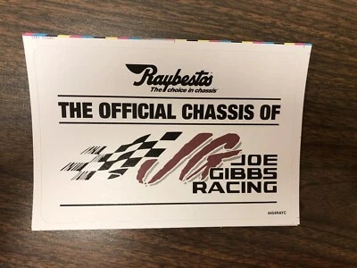 Calcomanía Joe Gibb Racing Foto 1 de 2