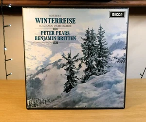 SET 270-1 WBG Schubert Winterreise Pears Britten 2LP NEAR MINT Decca 1st WBG - Picture 1 of 4