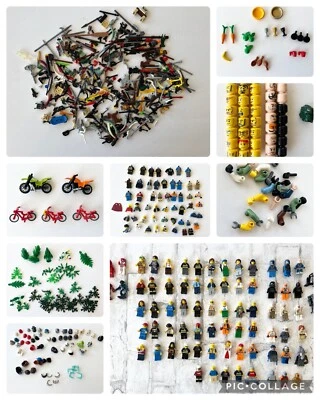 HUGE LOT of LEGO Mini Figures /Accessories From Many Sets Star Wars Ninjago City - Image 1 of 4
