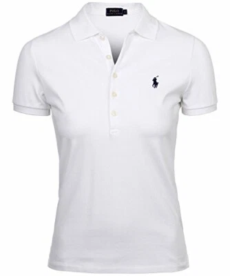 Polo Ralph Lauren  slim-fit  Polo da Donna Manica Corta 5 bottoni - Image 1 of 4
