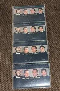 Die vier großen Tenöre 4 KASSETTEN Leser verdauen Musik - Bild 1 von 8