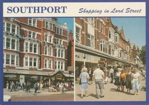 postcard 1996 - SOUTHPORT, SCARISBRICK HOTEL, LORD STREET - Picture 1 of 2