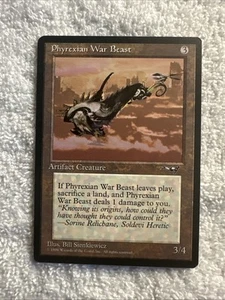 Magic The Gathering Phyrexian War Beast Bill Sienkiewicz - Picture 1 of 2