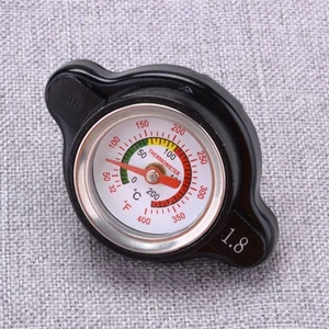 1.8 Bar 25.6psi High Pressure Radiator Cap with Temperature Gauge A2 - Picture 1 of 4