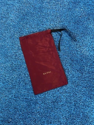NEW GUCCI - Red Dust Bag Carrying Pouch for Glasses/Sunglasses/Accessory - Image 1 of 2