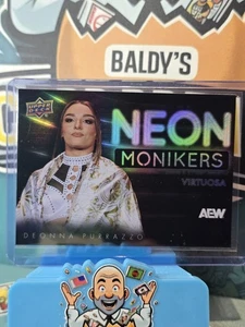 Deonna Purrazzo Neon Monikers 2025 Upper Deck AEW Card # NM-11 - Picture 1 of 2