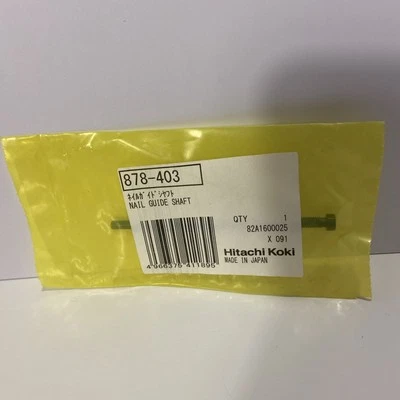 Eixo guia de unhas Hitachi 878-403 878403 genuíno para pregador de bobina NV83A - Imagem 1 de 3