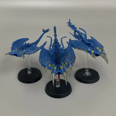 3 SCREAMERS OF TZEENTCH CHAOS DAEMONS WARHAMMER 40.000 40K AOS DICIPLES Foto 1 de 3