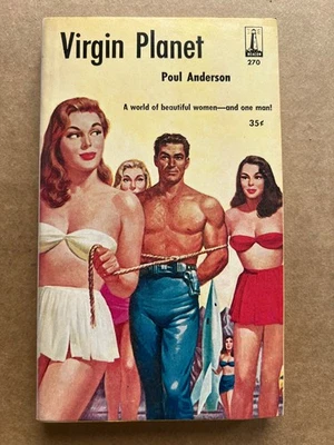 VIRGIN PLANET by Poul Anderson. 1960.  1st edition. Foto 1 de 2