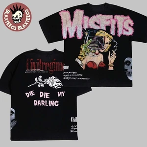 Misfits X Civil Regime Die Die My Darling Vintage T-Shirt - Bild 1 von 4