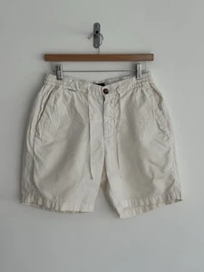 Pantalones Cortos Chinos Mr Marvis “The Short Linens” Mezcla de Lino “Coconuts” Crema Medianos 32 - Imagen 1 de 17