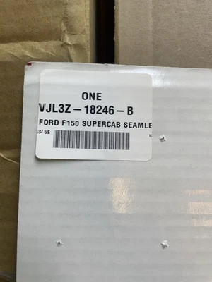 2015-2024 Ford F150 Super Cab Low Profile Side Window Deflector Guards 4pc - Image 1 of 2