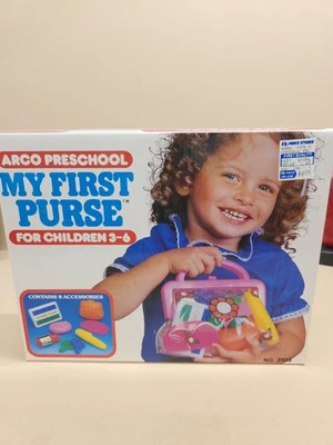 Cartera My First con Accesorios De Colección 1983 Bolsillo Arco Foto 1 de 4