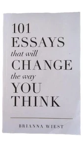 101 Essays die dein Denken verändern werden Brianna Wiest Taschenbuch Englisch - Bild 1 von 2