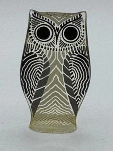Abraham Palatnik Brazilian 1950's Optic Art Acrylic Owl Sculpture Figure-VTG 3.5 - Picture 1 of 7
