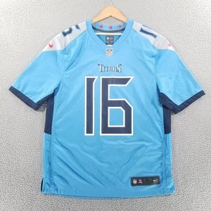 Camiseta de los Tennessee Titans Nike On Field grande Treylon Burks #16 camiseta azul local - Imagen 1 de 12