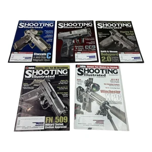 Shooting Illustrated lot of 5 - 2017 & 2025 mixed lot - pre-owned, very good - Picture 1 of 3