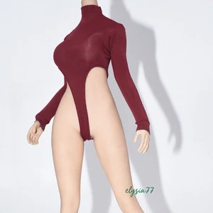 Traje de baño a escala 1:6 traje de baño traje ropa 12" mujer hecho a mano figura de acción - Imagen 1 de 15