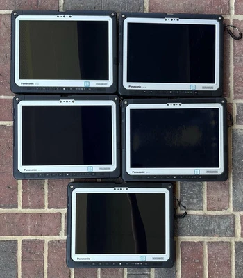 Lot of 5 Panasonic Toughbook Cf-33 2.6GHz Core i5-7300U 16GB 512GB Win 10 Touch - Image 1 of 4