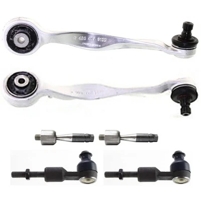 6pc Front Upper Rearward Control Arm and Tie Rod End Kit For A4 Quattro Passat - Image 1 of 4