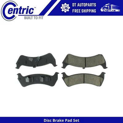 Para Ford Explorer 1995-2001 | Pastillas de freno de disco traseras centradas | Semimetálicas Foto 1 de 4