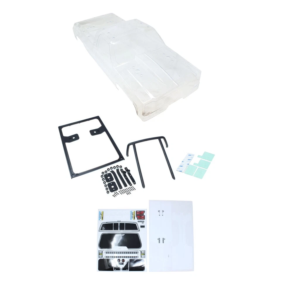 Redcat Racing RER27430 1:5 Clear Vigilante Body with Decals and Accessories Set - Image 1 of 1