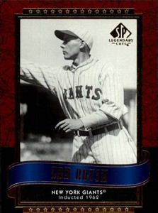 2003 SP Legendary Cuts Baseball Card #34 Edd Roush