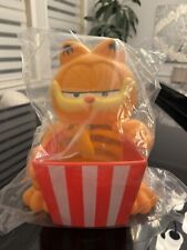 Cinemark 2024 The Garfield Movie Plastic Popcorn Bucket Brand New Sealed!