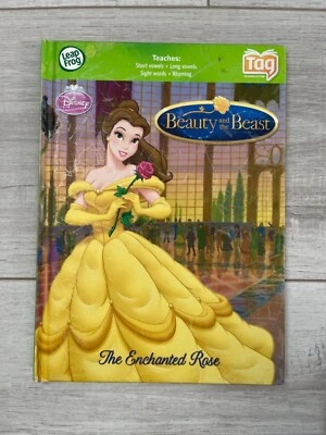 Leap Frog Tag Book Disney Princess Beauty and the Beast Enchanted Rose - Image 1 of 3