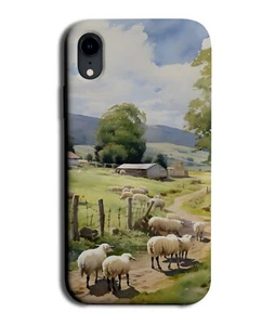Sheep Farm Phone Case Cover Meadow Sheeps Farmer Oil Painting Shepherd Lamb DB21 - Afbeelding 1 van 1