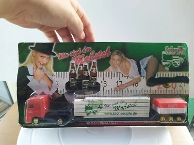 Vintage Collectable Sachsens Pils DAF truck diecast official  beer merchandise - Image 1 of 4