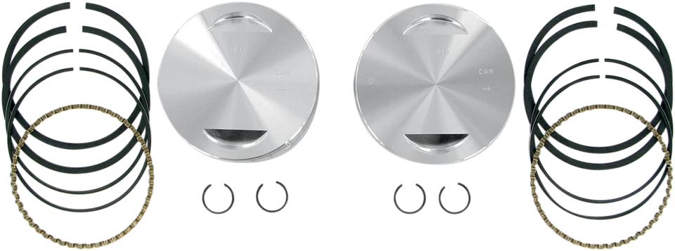 Conjuntos de pistões forjados ciclo S & S para motores S&S 92-1411 - Imagem 1 de 1