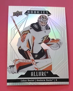 2022-23 LUCAS DOSTAL Rookie Anaheim Ducks #119 UD Allure Hockey - Picture 1 of 2