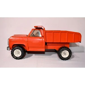 Vintage 1970s Pressed Steel Tonka 13190 Orange Dump Tipper Truck XR 101 0125!!! - Picture 1 of 9