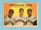 1959 Topps 166 Minoso Colavito Doby Cleve Indians Baseball Card Ex   Ex And Oc