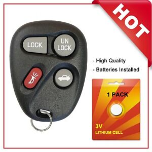 2x Replacement Key Fob Remote High Security Key for Buick Chevy GMC Circle 
