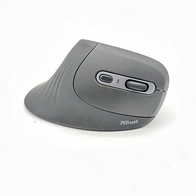 TRUST Verro Ergonomic Schwarz Vertikale Maus Für Rechtshänder 1600 DPI Kabellos - Bild 1 von 4
