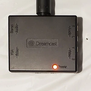 Sega Dreamcast HKT-8100 VGA Box Tested Works See Pics US Seller Video Game - Picture 1 of 7