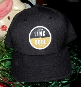Linksoul Make Par Not War Hat Adjustable SnapBack Gray Wool Cap NEW! - Picture 1 of 1