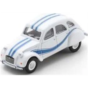 Schuco 1:87 Scale Citroen 2CV White/Blue - Picture 1 of 1