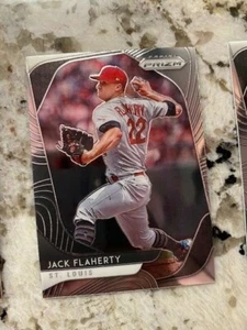 Tarjeta base Panini Prism Prizm 2020 St Louis Cardinals Jack Flaherty #58 - Imagen 1 de 1