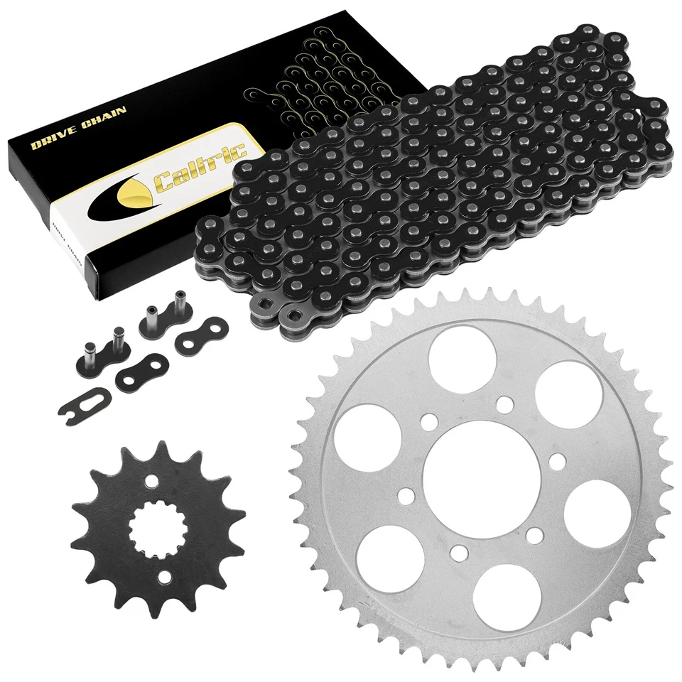 Black Drive Chain And Sprocket Kit for Suzuki GS750E GS750Es 1983 - Image 1 of 4